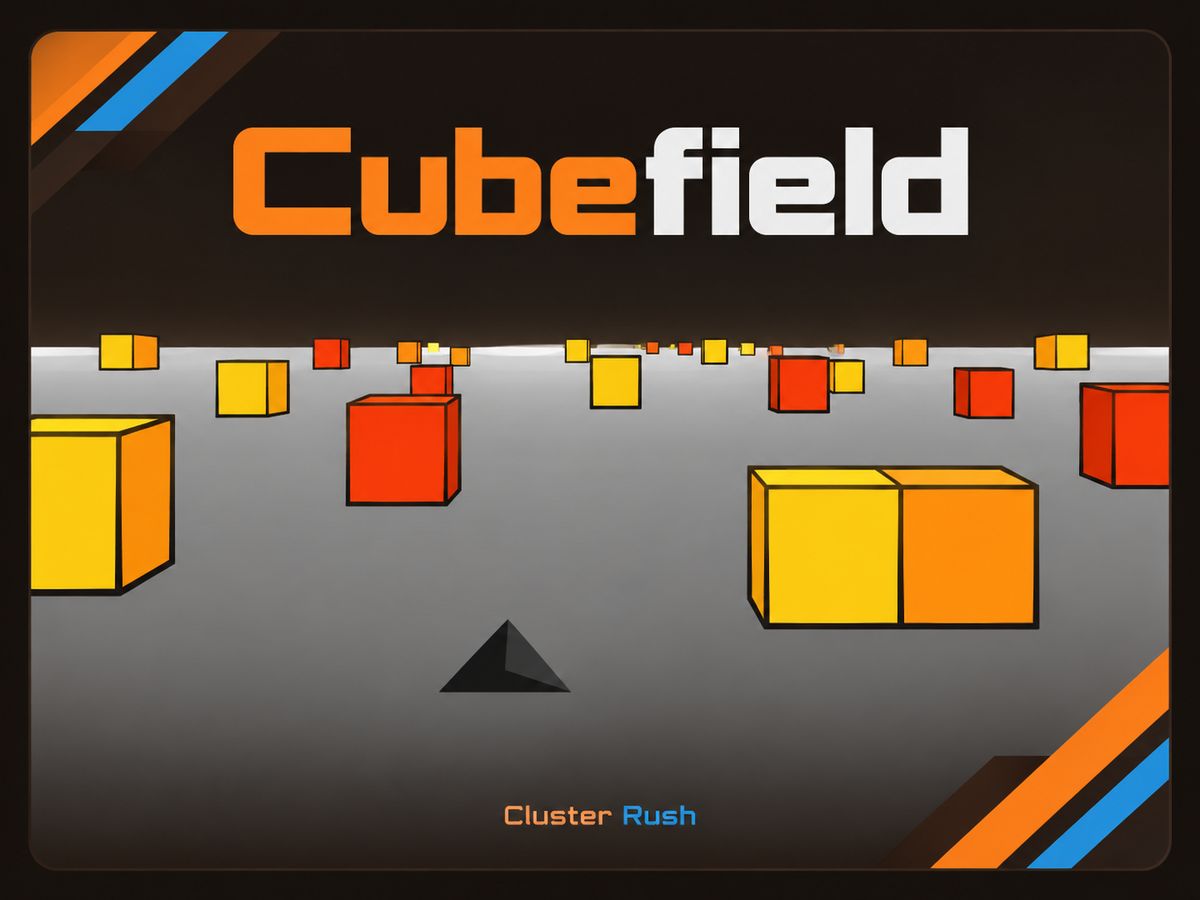 Cubefield — Cube Runner | Cluster Rush